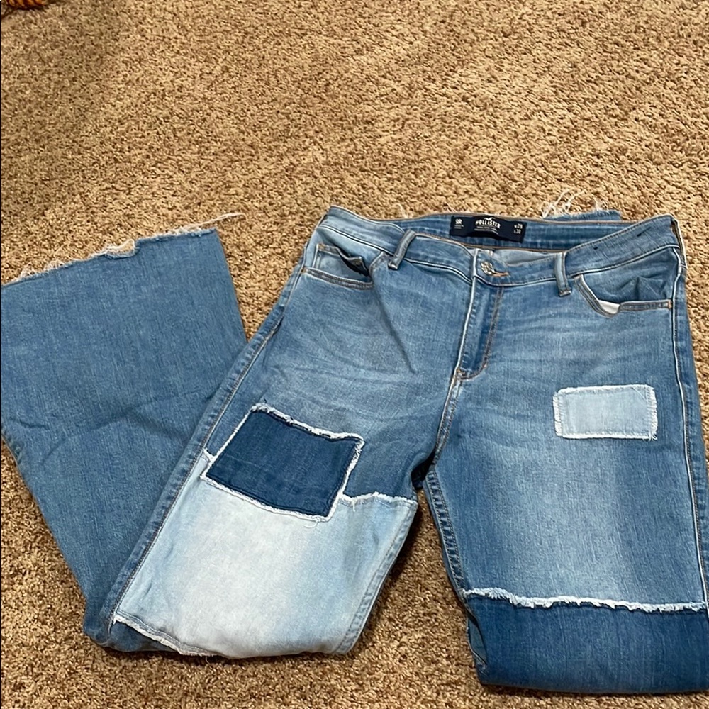 Hollister Flare Blue Jeans